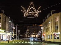 Juletræet tændes på Lyngby Torv