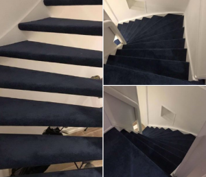 Tæppe på trappen