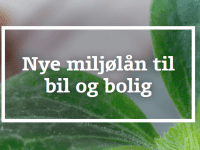 Nye Miljølån til Bil & Bolig, foto: BankNordik