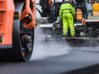 Arbejdet bliver udført i aften- og nattetimerne. Foto: Vejdirektoratet