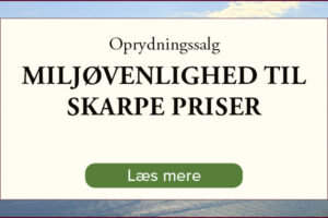 Oprydningssalg!