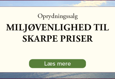 Oprydningssalg!