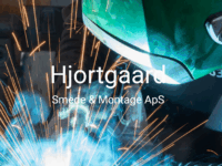 Hjortgaard Smede og Montage har lanceret ny hjemmeside